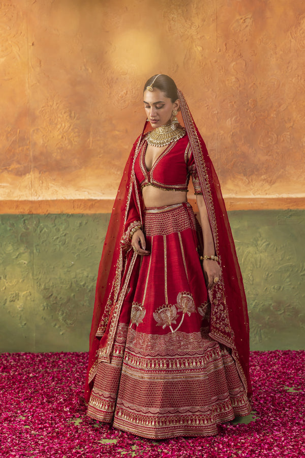 Bridal Red Lehenga