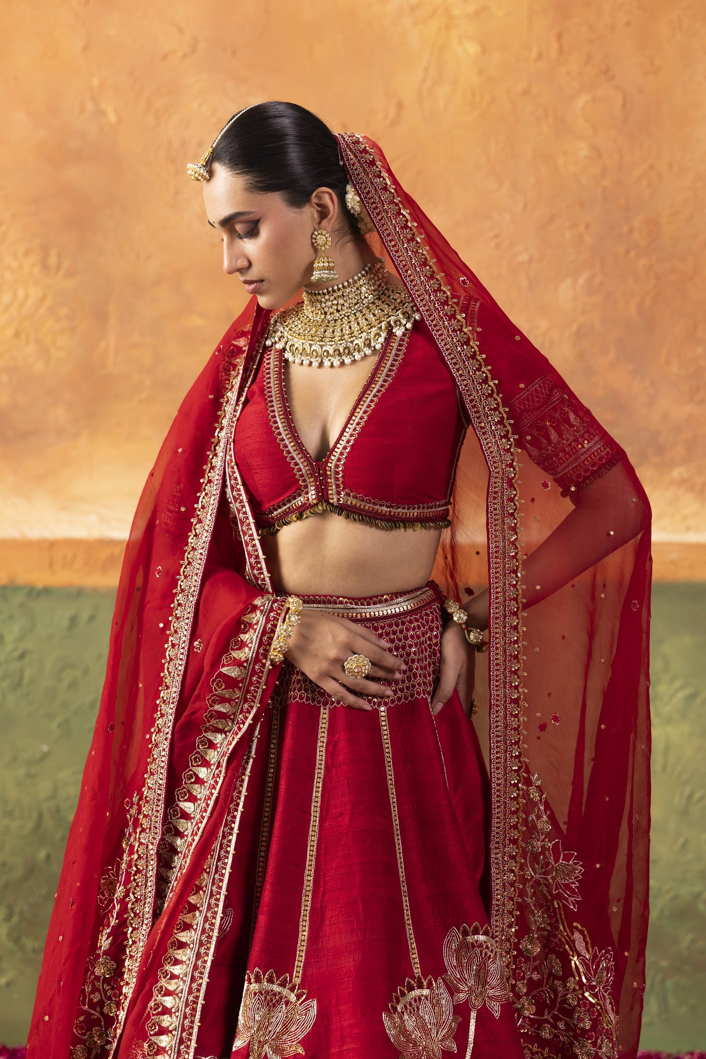 Bridal Red Lehenga