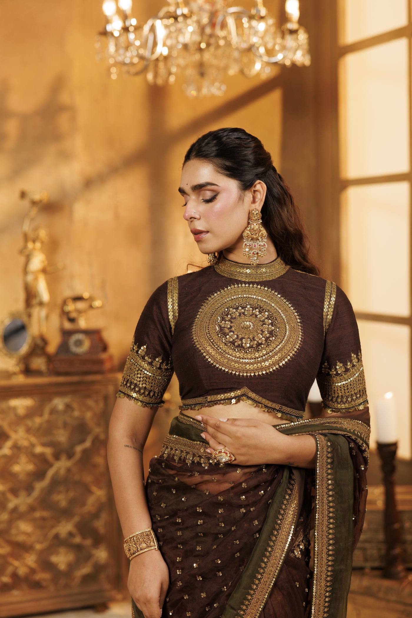 Classic NH Mandala Saree