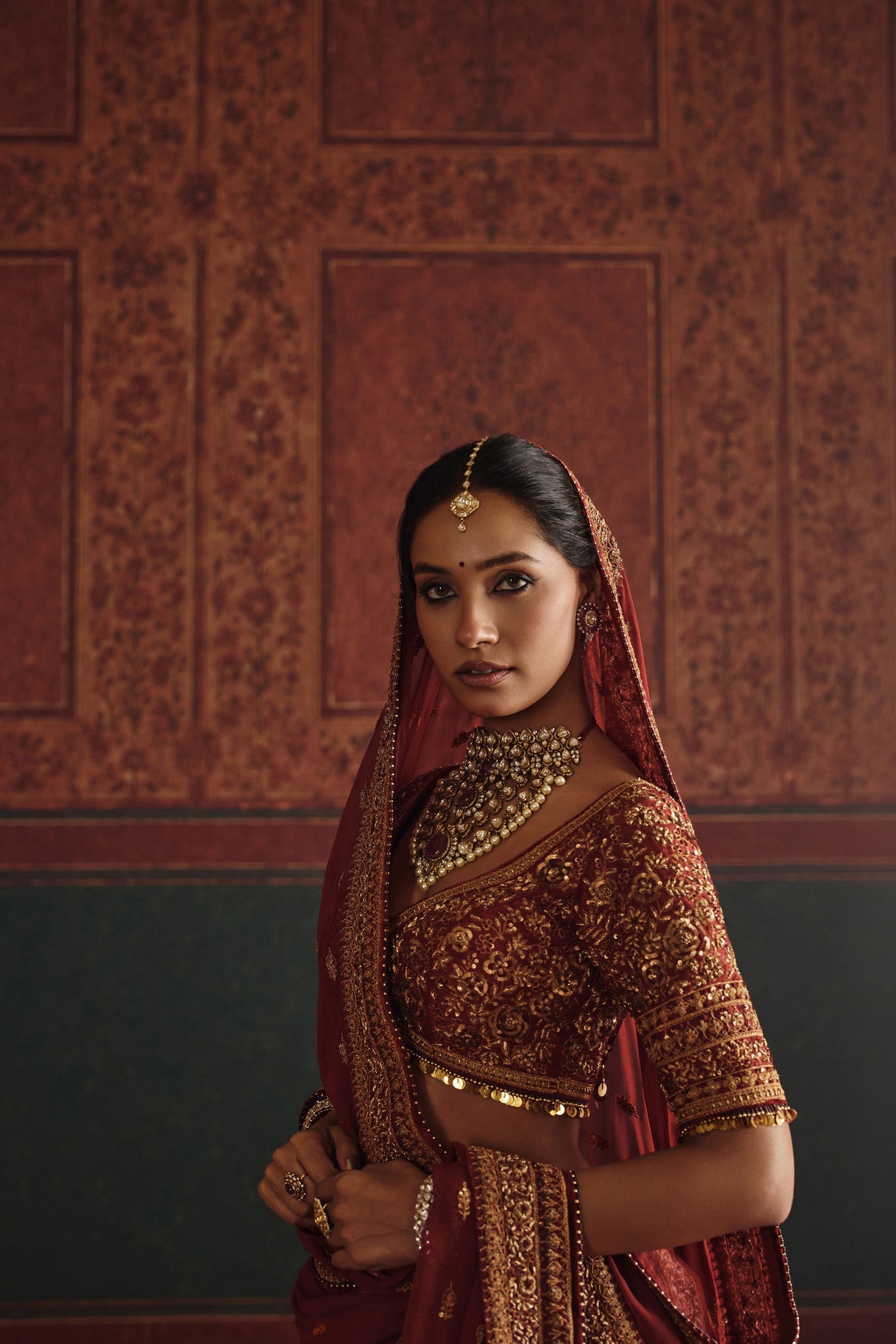 NH Marodi Garden Lehenga Set