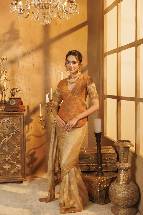 NH classic shimmer saree