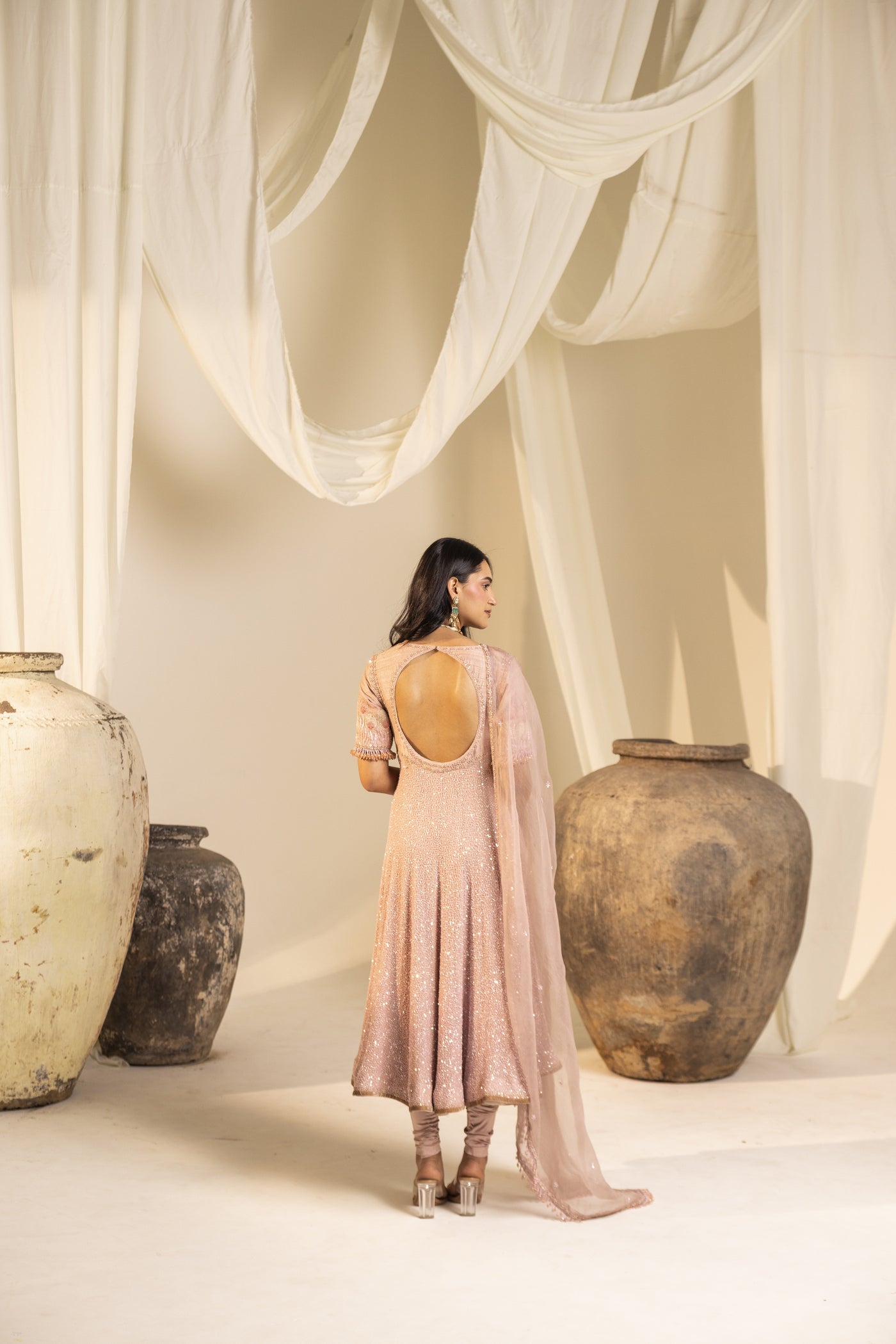 Tulip Anarkali Set