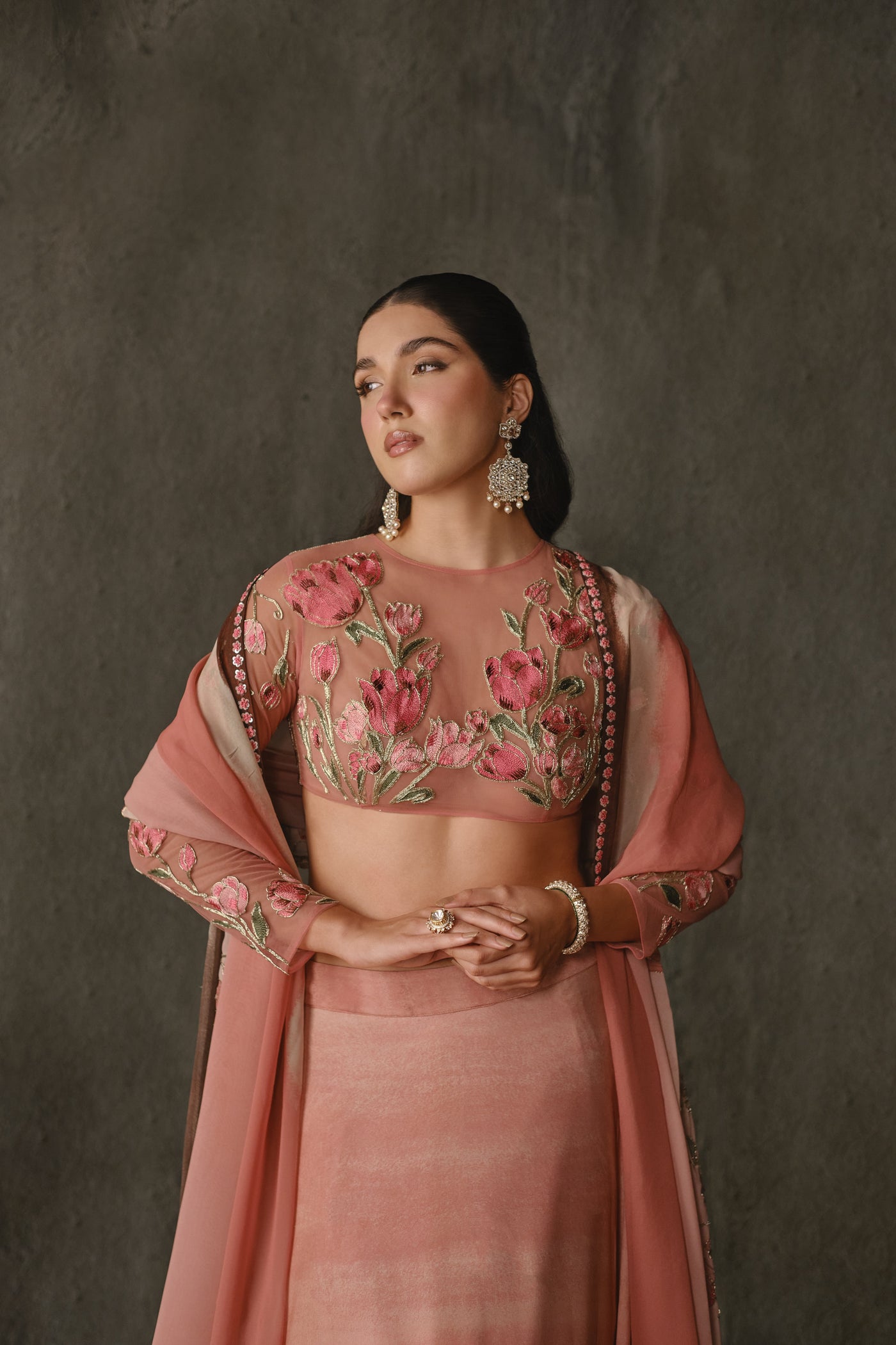 Tulip Lehenga Set